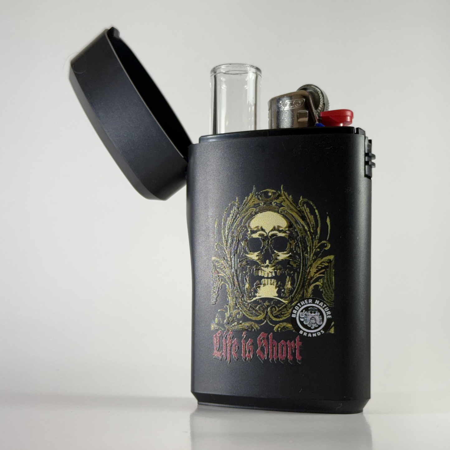 Puffcase Pre-roll and Lighter Holder